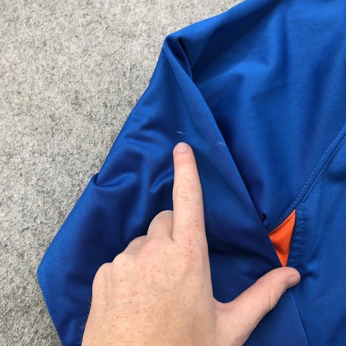 New York Mets Jacket Mens Large MLB Baseball Nike Full Zip Lightweight - Picture 5 of 11