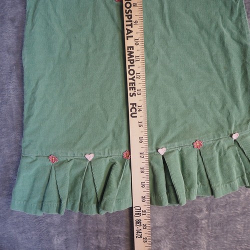 Vintage Bonnie Jean Cord Kleid Kleinkind Mädchen Pullover 4T Herz Stickerei Y2K - Bild 4 von 13