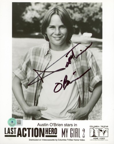 Austin O'Brien Last Action Hero Authentic Signed 8x10 Photo BAS #BL81244 - Picture 3 of 3