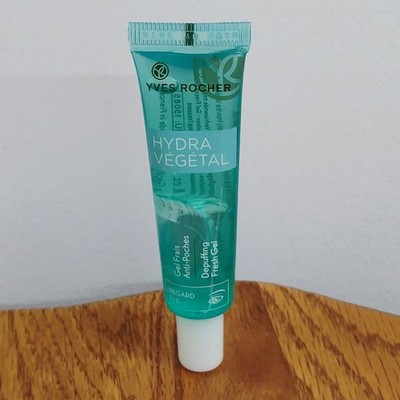 Yves Rocher Hydra Vegetal Depuffing Fresh Gel Eye Cream 15ml 0.5fl oz