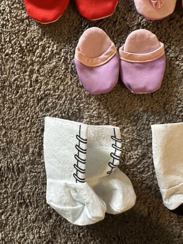 Lote de zapatos para muñeca American Girl y muñeca sin marca - Imagen 5 de 7