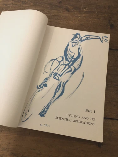 "Cycling" C.O.N.I Central Sports School F.I.A.C. Rome, 1972, Excellent Rare Book