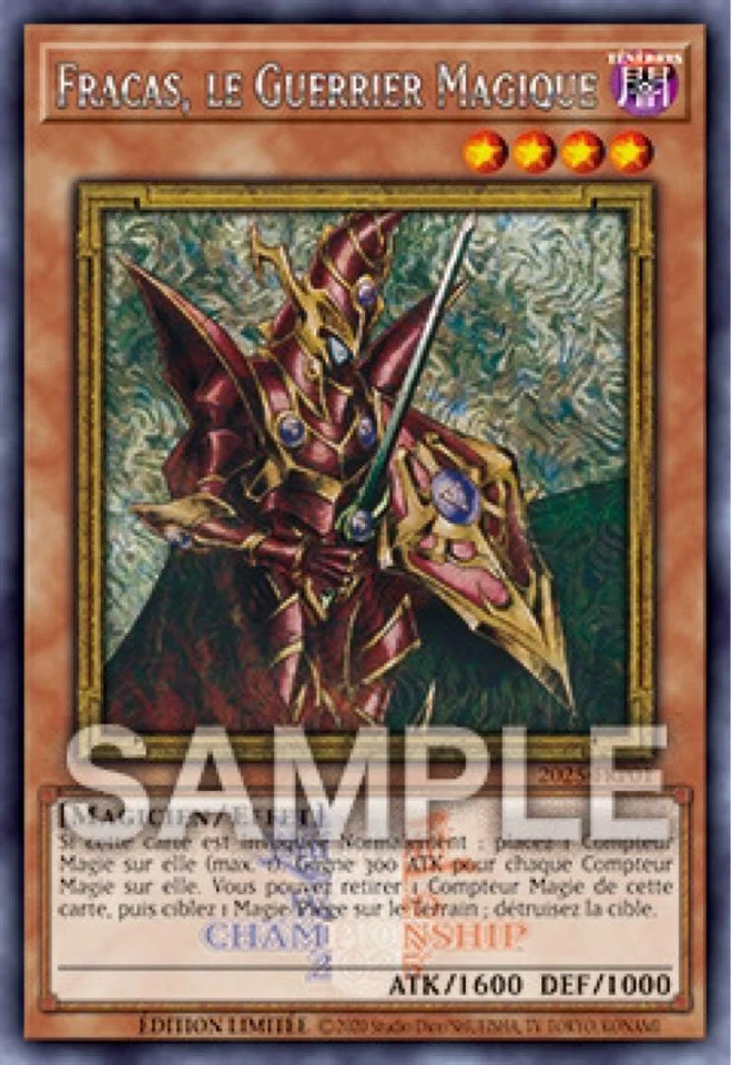 Breaker the Magical Warrior & Mirror Force French WCS 2025 Yugioh Card NEW - Image 3 of 4