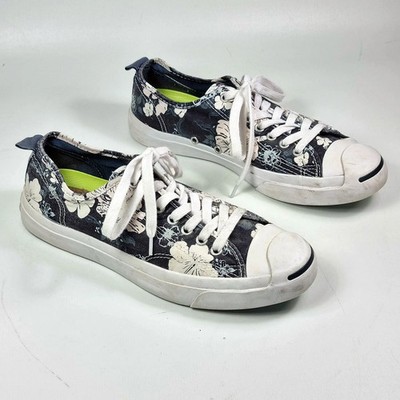 Converse Jack Purcell Ox Low Top Floral Canvas Schuhe Lunarlon Damen Gr. 41