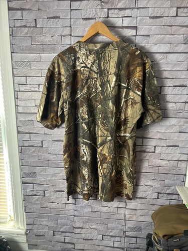 Herren Vintage 90s Team Realtree Camo T-Shirt XL Grafik Logo - Bild 4 von 4