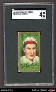 1911 T205 Ed Konetchy Cardinals SGC 4 - VG/EX