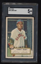 SGC 5  1952 Topps Baseball   Larry Doby  # 243