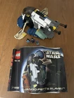 7153 Lego Star Wars Jango Fett’s Slave I complete with minifigures and manual
