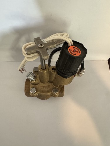 RAIN BIRD 75-100 BRASS ELECTRIC 1" SPRINKLER VALVE - Picture 3 of 8