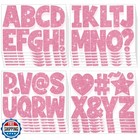 216 Pcs Bulletin Board Letters 24 Sheets Large Letter Stickers Glitter 4 Inch