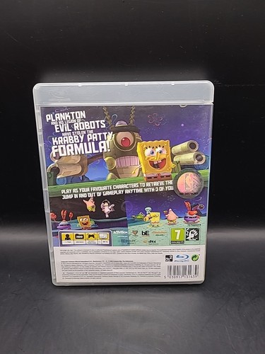 Spongebob Squarepants: Plankton's Robotic Revenge Ps3 Game - PAL - Picture 2 of 3