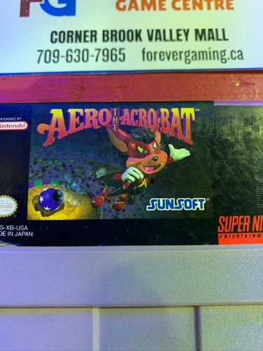 Aero the Acrobat - SNES - Cleaned TESTED - Foto 2 di 13