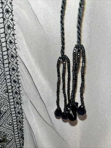 Victoria’s Secret Moda international ladies beaded embellished Tunic Large - Picture 8 of 11