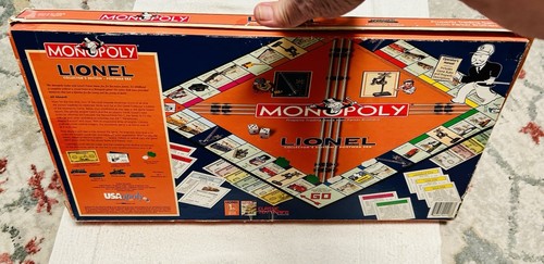 Lionel Collector's Edition Monopoly Board Game Postwar Era Brand Used - Picture 4 of 19