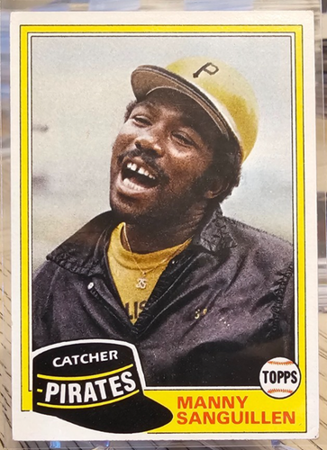 1981 Topps Manny Sanguillen #226 Pirates - Picture 1 of 2
