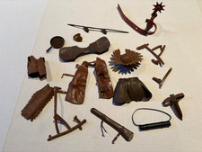 VINTAGE 1960s Marx Johnny West Best of the West FIgure ACCESSORIES PARTS Lot