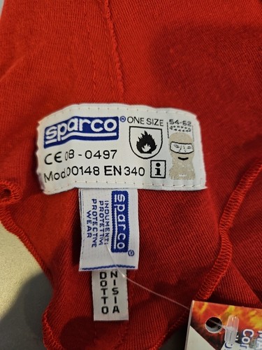 SPARCO SOTTOCASCO SOFT TOUCH TAGLIA UNICA FIA 8856-2000 - Foto 3 di 3