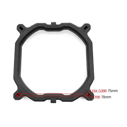 CPU Cooler Fan Bracket with Mounting Screws for LGA 1150 1151 1155 1156 1366 - Picture 8 of 11