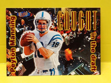 1998 FLEER ULTRA CAUGHT IN THE DRAFT PEYTON MANNING #4 INDIANAPOLIS COLTS HOF