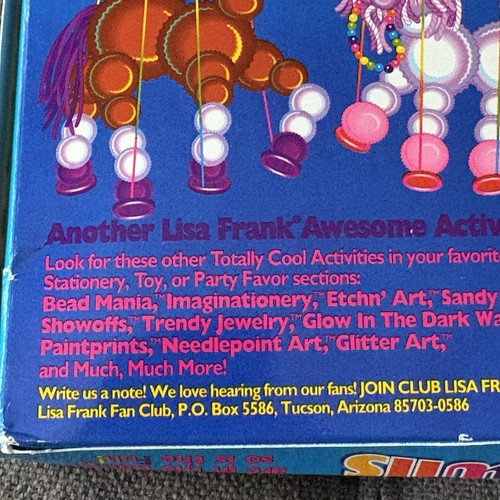 Lisa Frank Pom Pom Puppet Creations Kit Box Rainbow Chaser + Sunflower Kitten - Picture 7 of 20