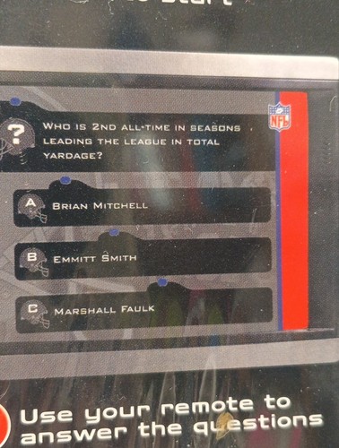 NFL Imagination DVD Trivia Juego de Fútbol 2003 De Colección Fútbol Fanáticos Deportes Juego - Imagen 9 de 20