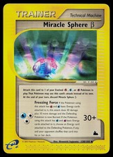 Pokemon Card - Miracle Sphere Beta Skyridge 130/144 Non-Holo