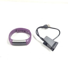 Fitbit Alta FB406 Fitness Tracker Pedometer Steps Monitor Plum - Size Small