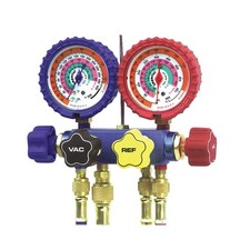 IMPERIAL 621-C Manifold Gauge Set,5 ft Hose,4 Valves 1A216
