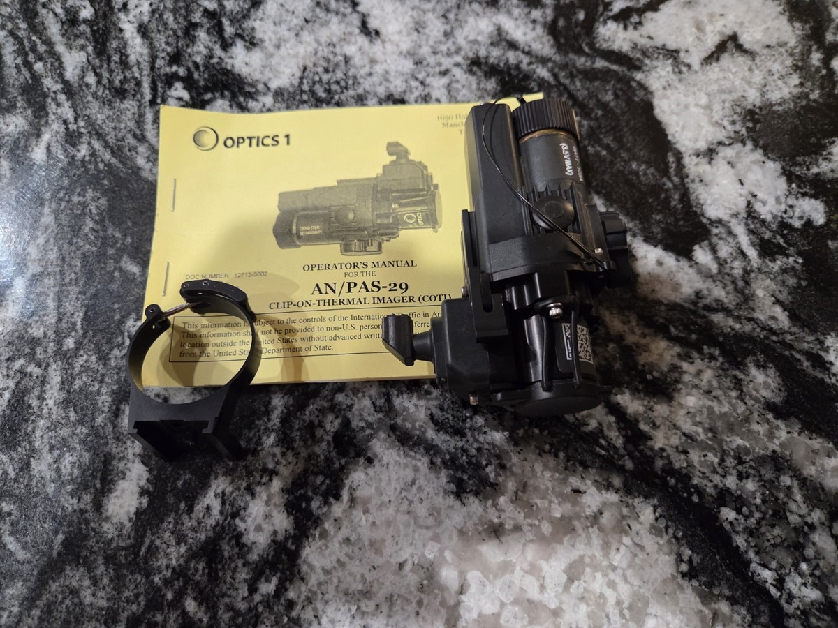 実物AN/PAS-29A COTI Clip On Thermal Imager AN/PAS-29A COTI (Clip On Thermal Imager) – Costa Defense