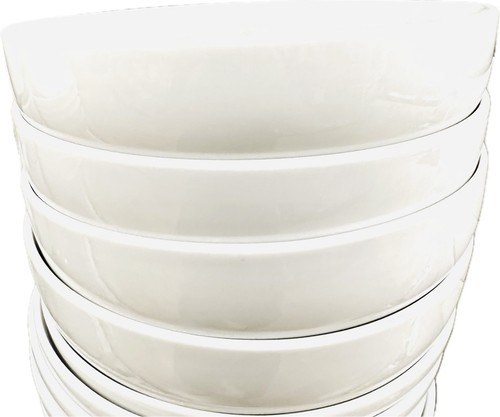 4er Set weiße Speiseschalen - Sur La Table 7,75" Neu ohne Verpackung in Großpackung NEU 4-Pasta - Bild 3 von 8