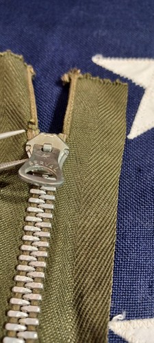 WW2 KOREA Serval Zipper Model "A" Flight Jacket HBT Bomber NB-3 A2 G2 M1942 M51 - Picture 3 of 20