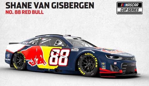 SHANE VAN GISBERGEN 2025 RED BULL 1/64 ACTION DIECAST - Picture 5 of 6