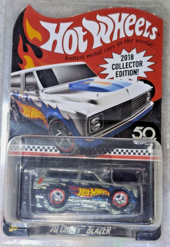 Hot Wheels 2018 Zamac Collector Edition 1970 Chevy Blazer Real Riders Chevrolet