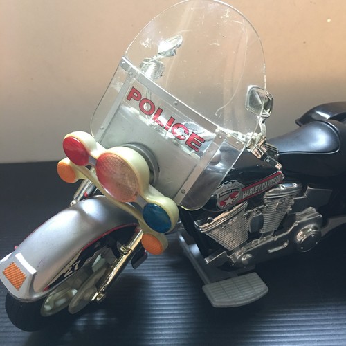 Vintage @1994 Harley-Davidson Highway Patrol Police Toy Motorcycle 11.5"L - Picture 2 of 10