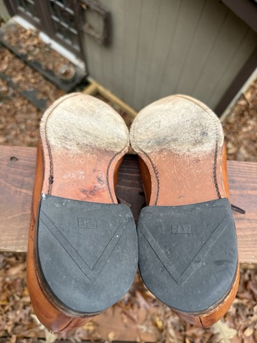 ALLEN EDMONDS 'Madison Ave' Walnut Leather Cap Toe Oxfords Size US Men's 9.5 D - Picture 13 of 13
