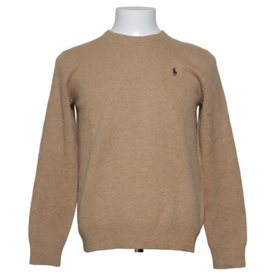 Ralph Lauren, Strickpullover, Größe: M, Beige, Einfarbig, Herren #r9B