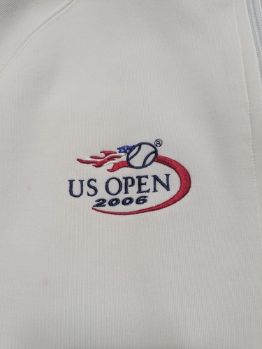 Giacca RLX Ralph Lauren US OPEN 2006 bianca full zip grande pony track - donna grande - Foto 5 di 21