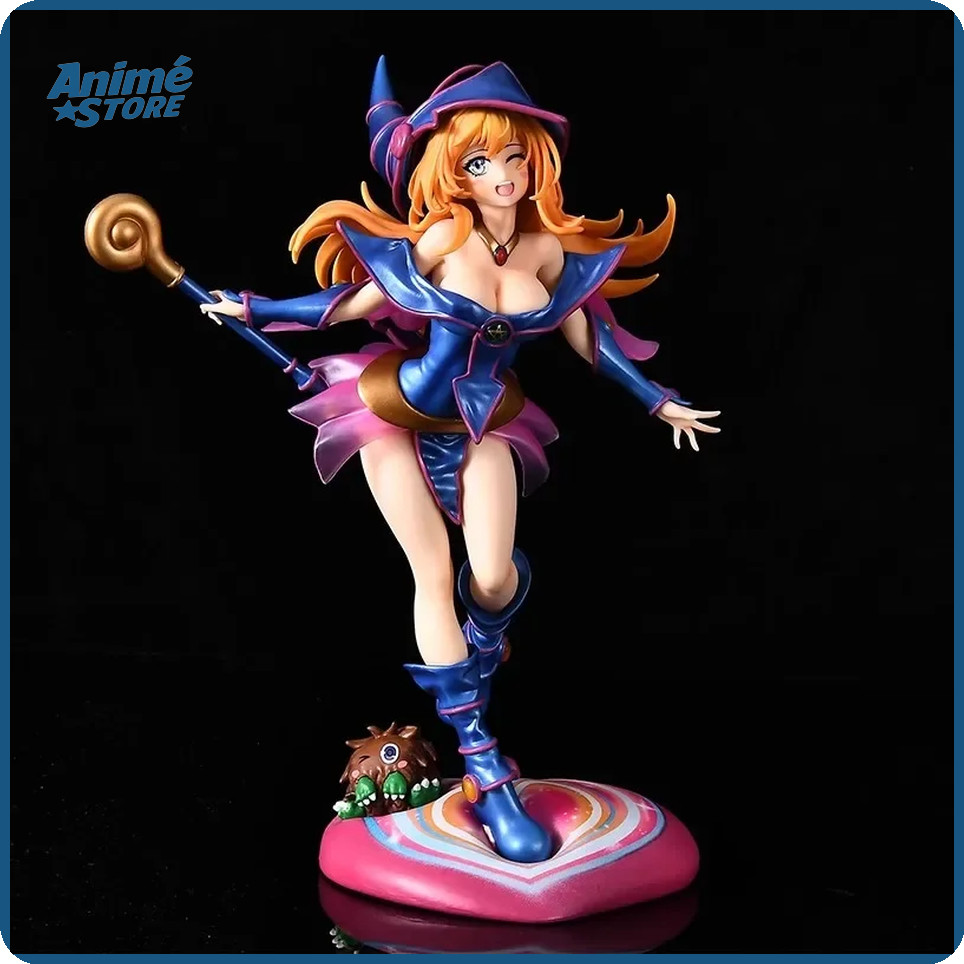 Figurine Magicienne des Ténèbres Yu-Gi-Oh de 28 cm en PVC pour collectionneur