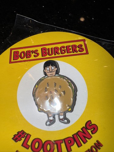 Loot Crate Bob’s Burgers Pin - July 2017 Animation Lootpins New Sealed - Picture 3 of 8
