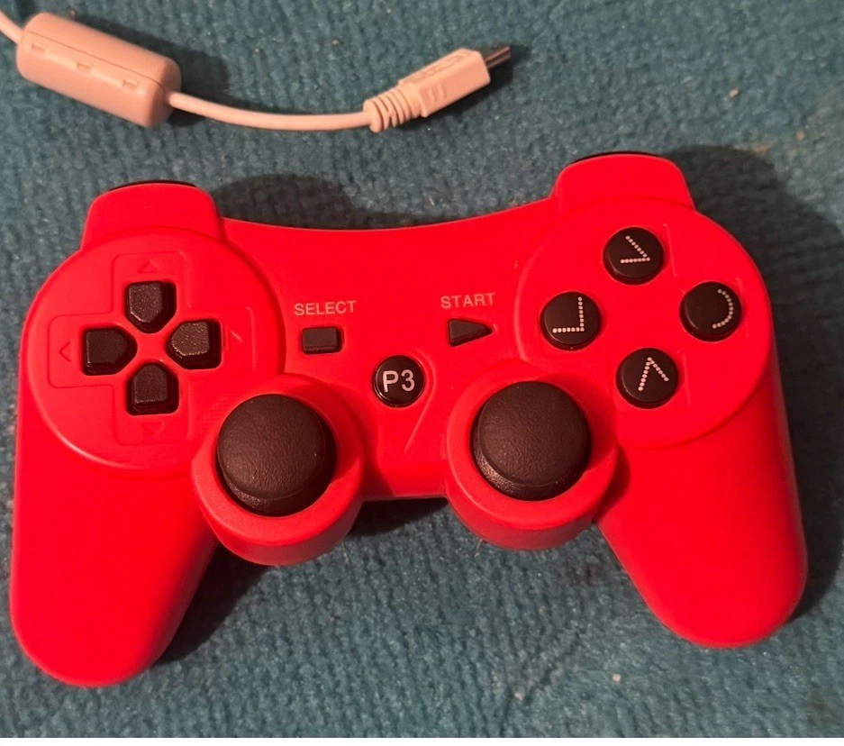 Sony PlayStation 3 PS3 Wireless Controller, DualShock, Bluetooth, + Charger - Image 4 of 4