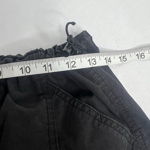 Women's Cargo Maxi Skirt Black Wild Fable Small Toggles Steam Punk Elastic Waist - Picture 3 of 6