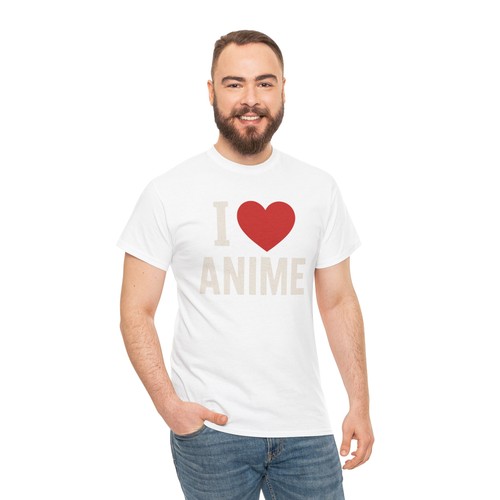 I Love Anime T-Shirt - Perfektes Geschenk für Anime Liebhaber Tee-Anime Geschenk-Japan - Bild 19 von 85