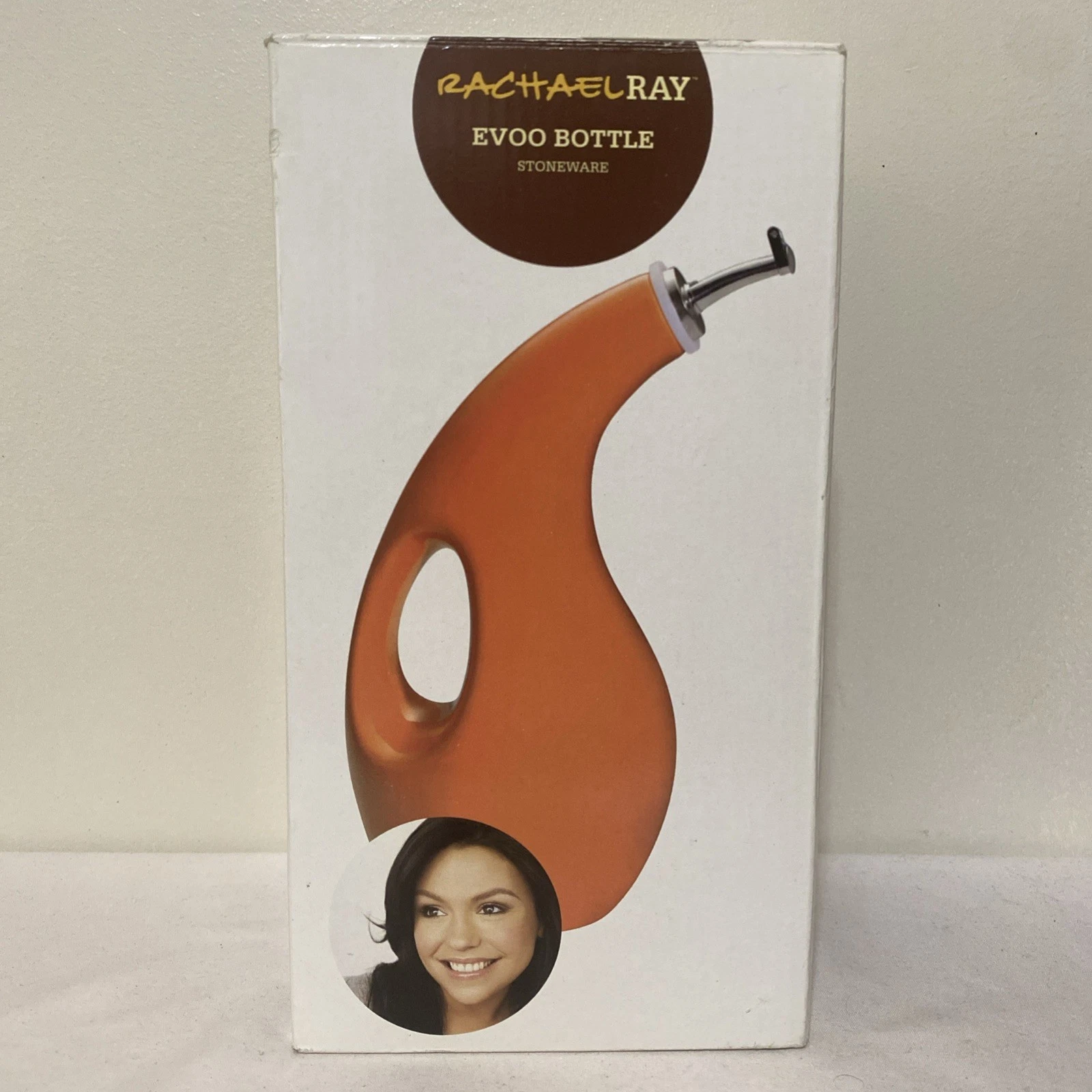 Rachael Ray EVOO 24 Oz. Olive Oil/vinegar Bottle Ceramic Dispenser With Spout