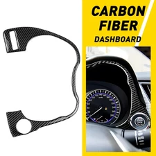 Carbon Fiber Interior Dashboard Frame Cover Trim For Infiniti Q50 Q60 2014-2019