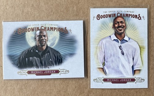 2018 upper deck goodwin champions michael jordan lot