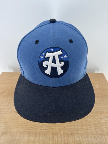 Baseballkappe Asheville Tourists blau nicht verstellbar New Era 59 Fifty Größe 7 1/2 MiLB