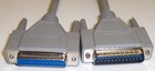 PRO SIGNAL - 25 Pin D-Sub (DB25) Male to Female RS232 Serial Lead, 5m