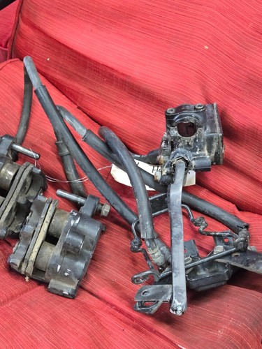 1984 Honda CB650SC Nighthawk complete front left right brake calipers master - Imagen 6 de 7