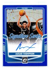 2024-25 Panini Donruss Optic Signature Series Ausar Thompson Blue /25