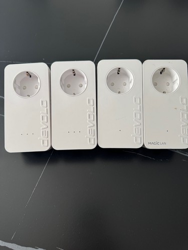 2x devolo dlan 650+, 1x devolo magic 1, 1x devolo dlan 550 duo+